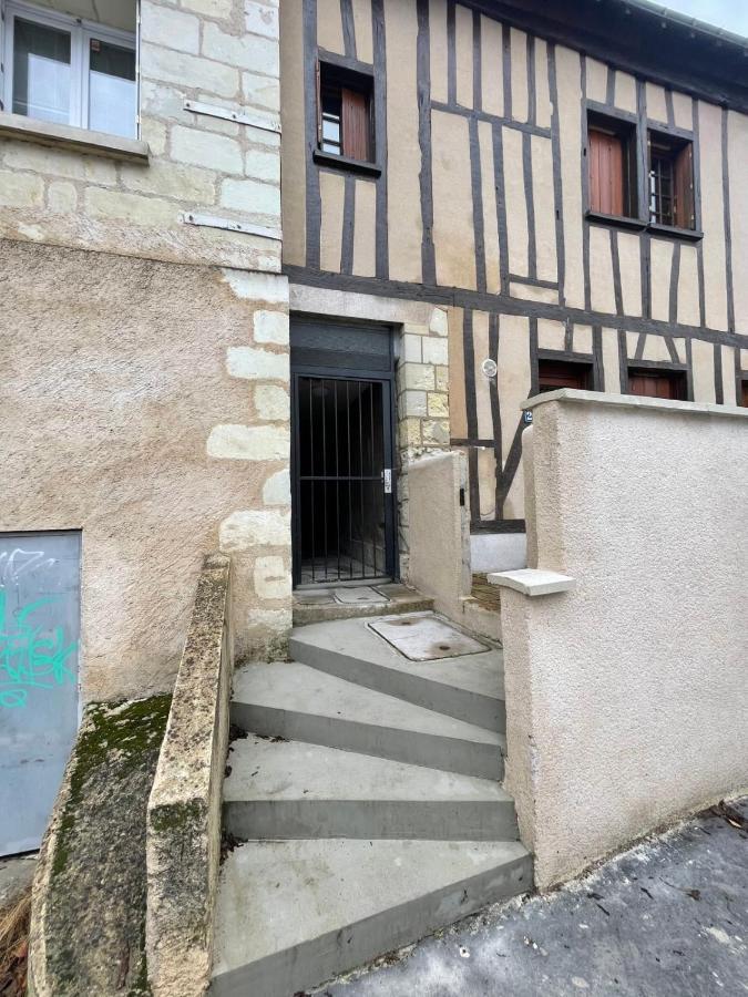 투르 Le Chambord Beautiful Half-Timbered House With Terrace 아파트 외부 사진